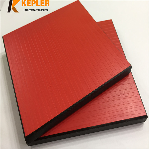 Kepler special texture surface 8mm 12mm rich color widely used phenolic compact laminate board hpl panel manufacturer in China