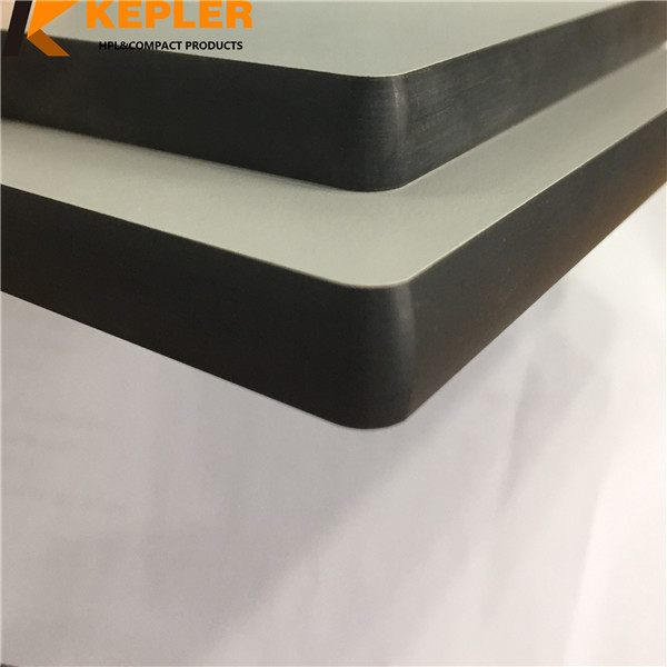 HPL Compact Phenolic Panel/Compact Laminate Desktop/ Colorful High Pressure Laminate hpl table top board Manufacturer