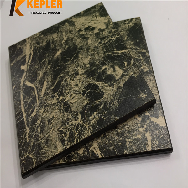 Kepler 8mm high quality stone marble matt surface phenolic resin board compact laminate hpl wall caldding panel supplier with best price