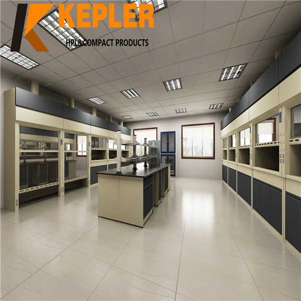 Kepler school hospital used lab chemical resistant board HPL compact high pressure laminate table top