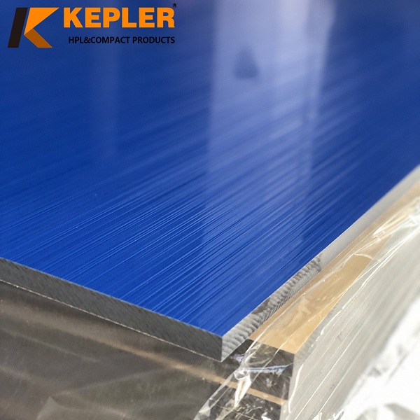 Kepler HPL Compact Laminate Board Solid Blue Color
