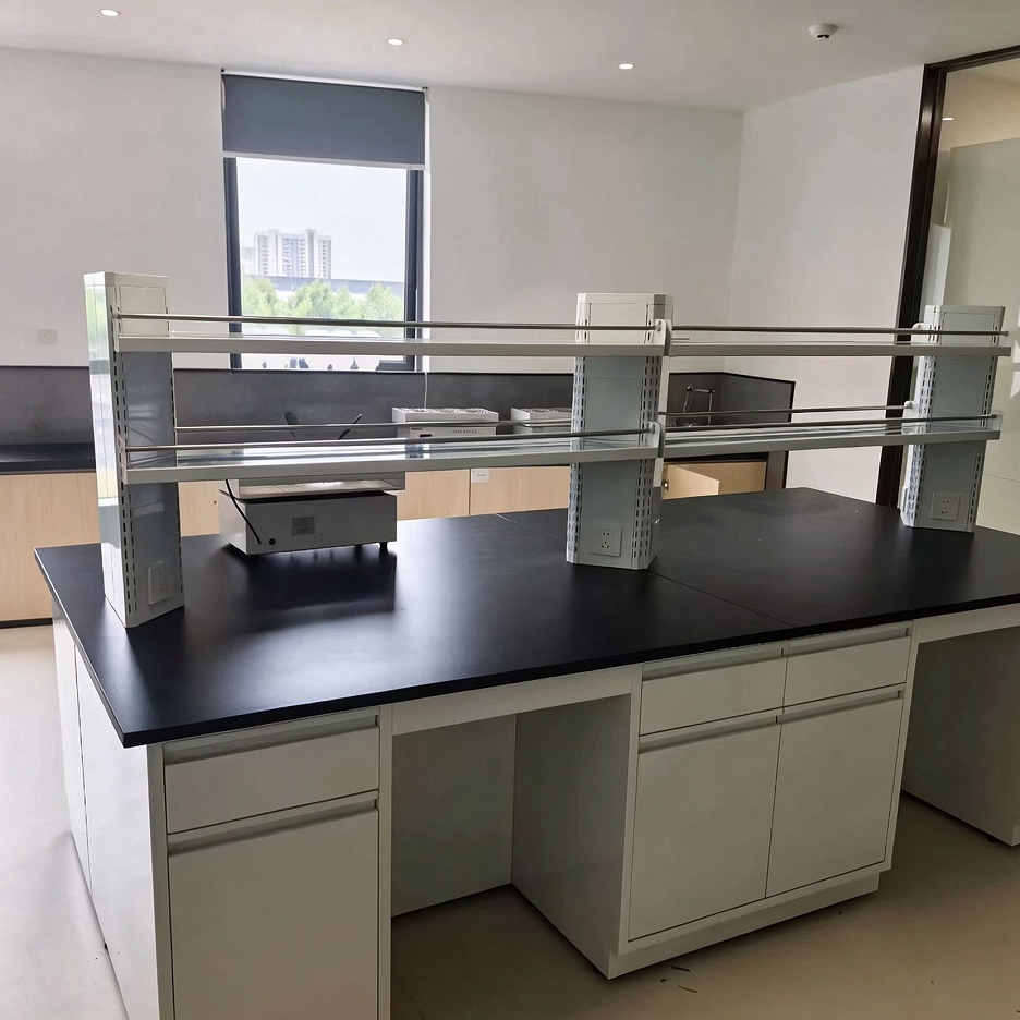 19mm Black Chemical Resistant Phenolic Formica HPL Compact Laminated Board for Laboratory Worktop Bench 