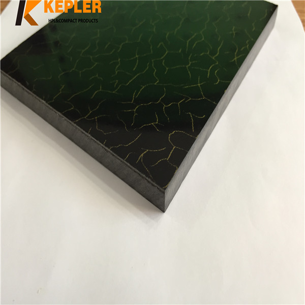 Kepler Colorful Decorative High glossy hpl Phenolic Compact Laminate Panel Manufacturer In China