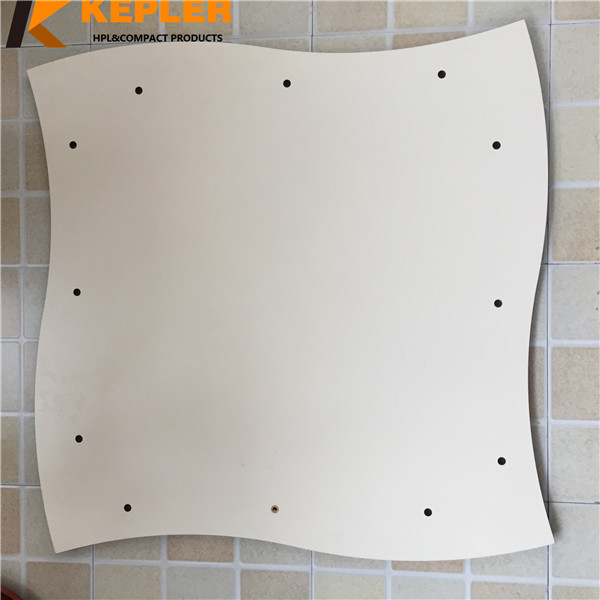 Kepler factory customize waterproof 13mm smartable twist single compact hpl laminate table top manufacturer in China