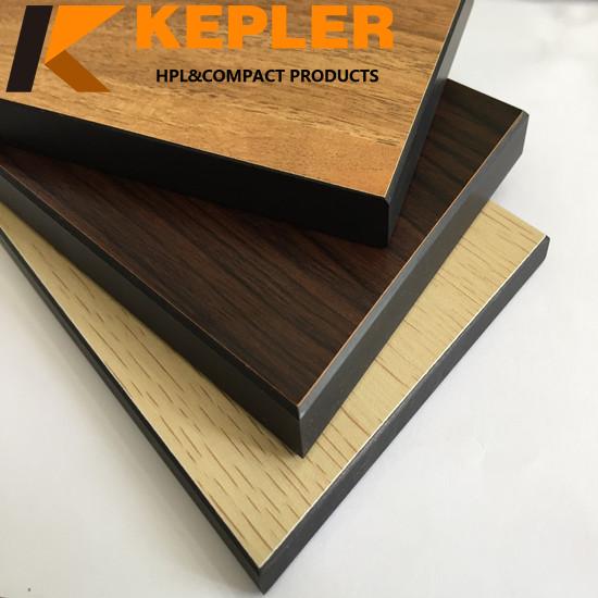  Kepler CNC treated customised rich color waterproof compact laminate matte surface white hpl table top manufacturer in China