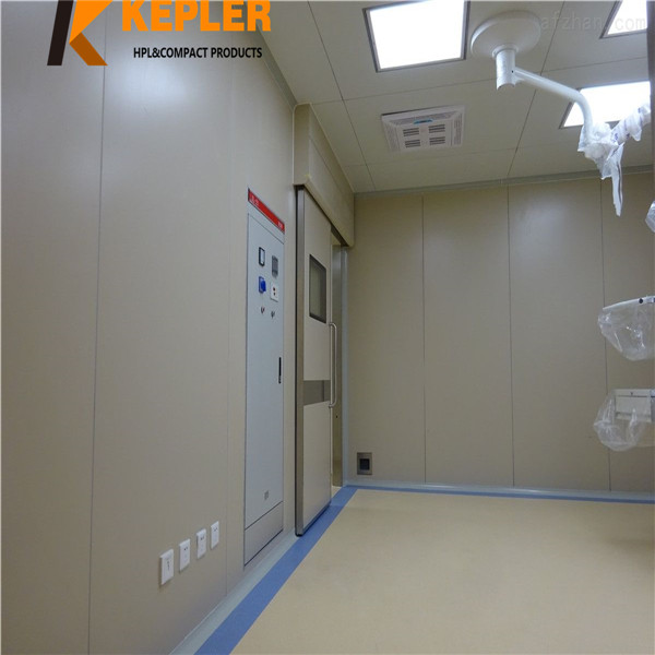  Kepler cheap price HPL decorative solid wood color wall covering panels for hospital