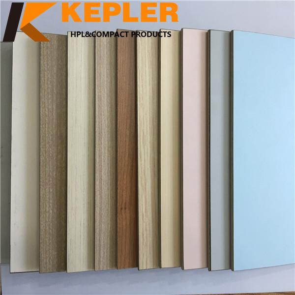 Kepler impact resistance fireproof and waterproof interior decorative compact laminate wall panel for hospital