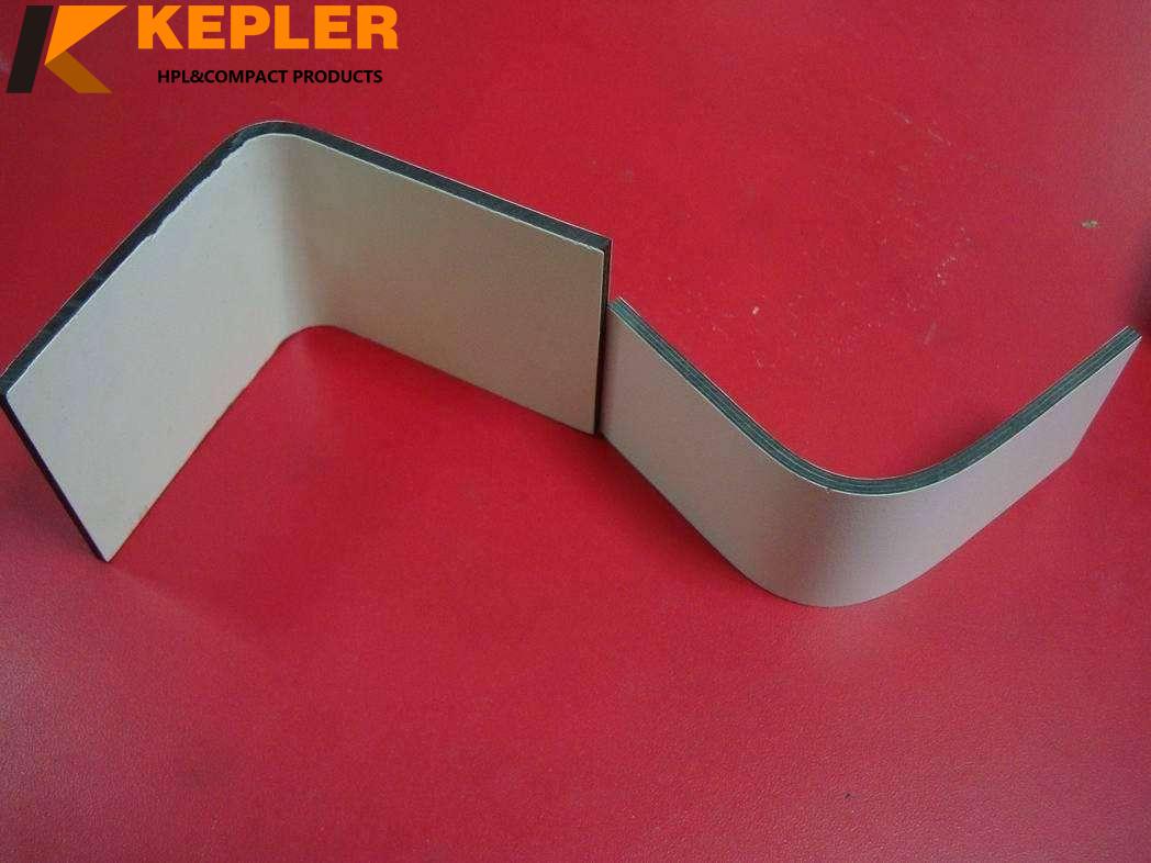 Kepler Post form Phenolic Resin Compact Laminate Interior and Exterior Wall Covering Panels