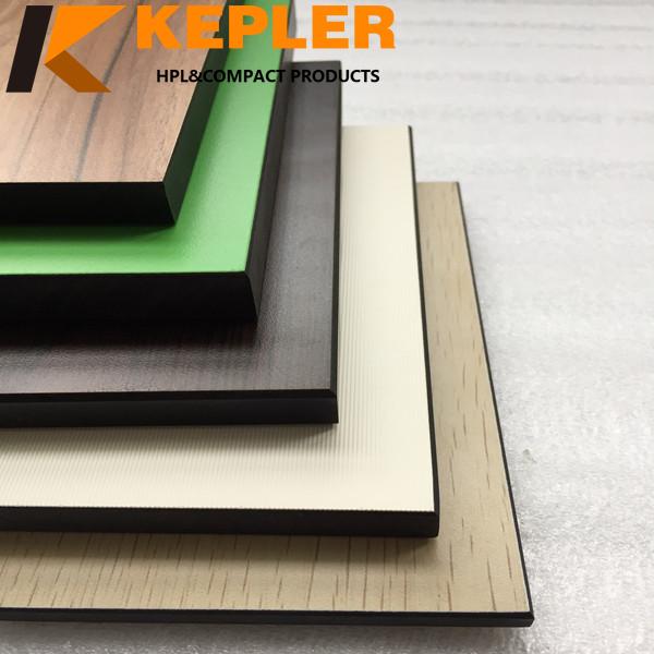 Kepler 3mm thickness hpl board matt surface double side finishing phenolic compact laminate panel manufacturer