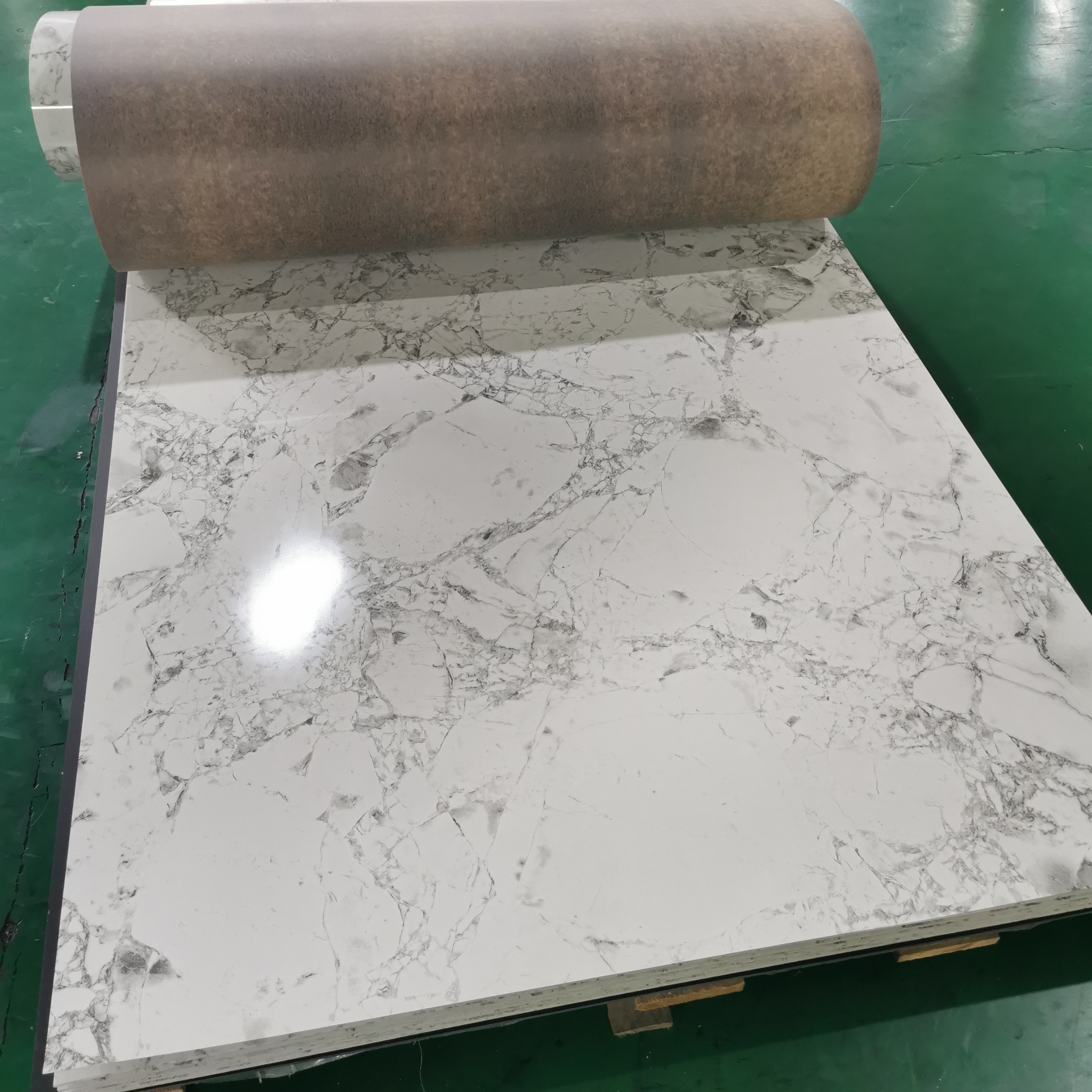 1220*3050*0.6mm High Glossy Finish Post Forming HPL Sheet Phenolic Resin Board Top Quality - 副本