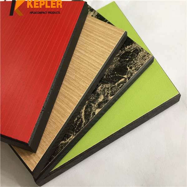 Kepler 12mm 15mm 19mm waterproof phenolic resin urinal divider compact laminate HPL toilet cubicles partitions panel manufacturer