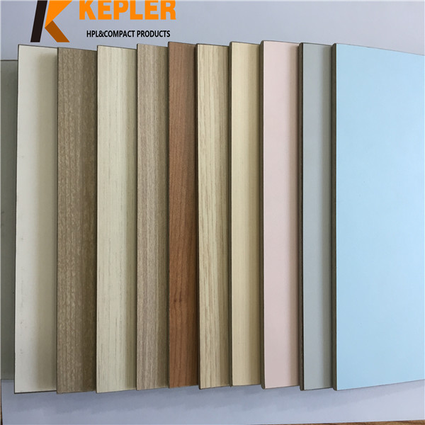 Kepler impact resistance fireproof and waterproof interior decorative compact laminate wall panel for hospital