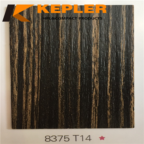 High pressure laminate/Decorative furniture hpl sheet 8375 T14