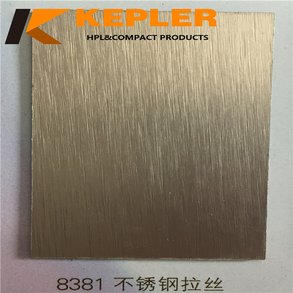 High pressure laminate/Decorative furniture hpl sheet 8381