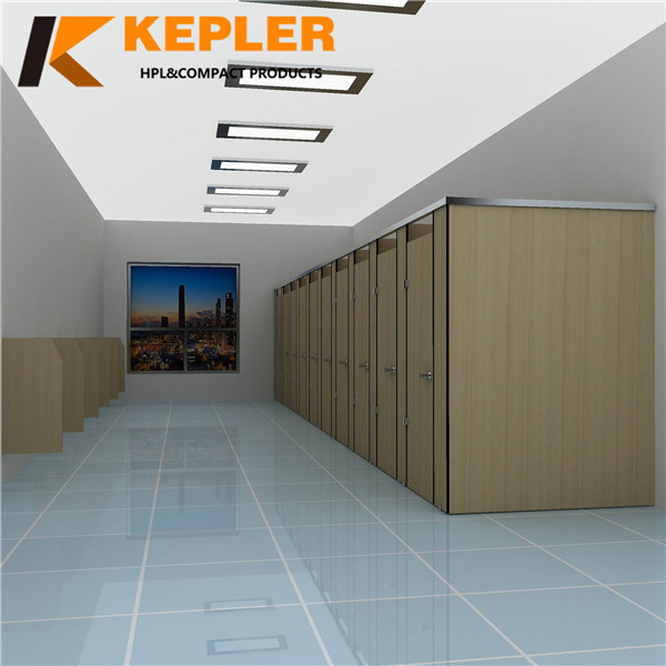  Kepler phenolic woodgrain board toilet partition compact bathroom partitions Kepler phenolic woodgrain board toilet partition compact bathroom partitions