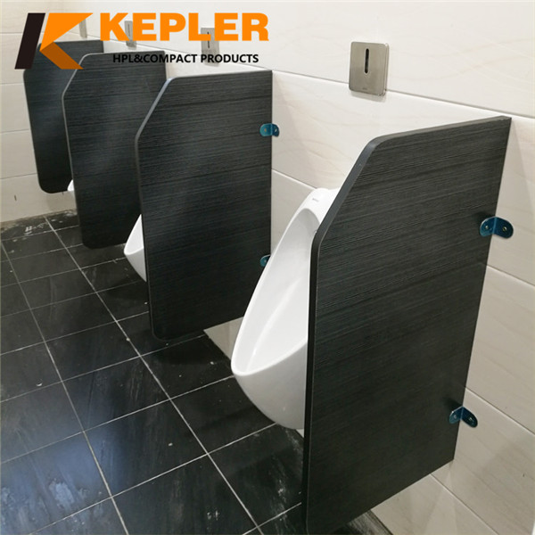 Kepler public used waterproof phenolic hpl compact laminate toilet cubicle partition panel in China