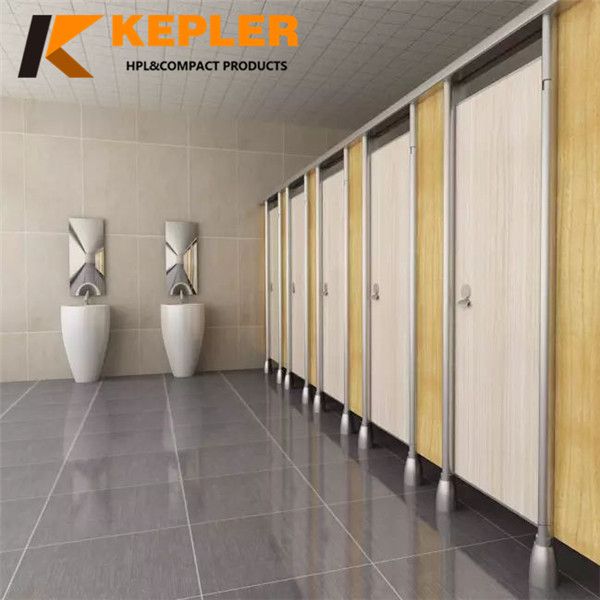  Modern phenolic laminate airport restroom toilet partition Modern phenolic laminate airport restroom toilet partition