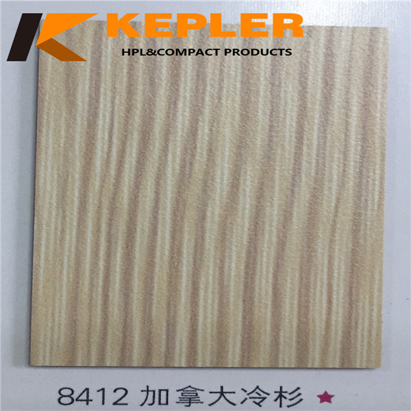 High pressure laminate/Decorative furniture hpl sheet 8412