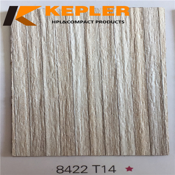 High pressure laminate/Decorative furniture hpl sheet 8422 T14