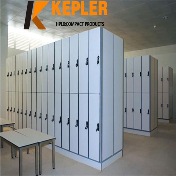 Kepler excellent quality compact laminate hpl locker cabinet manufacturer