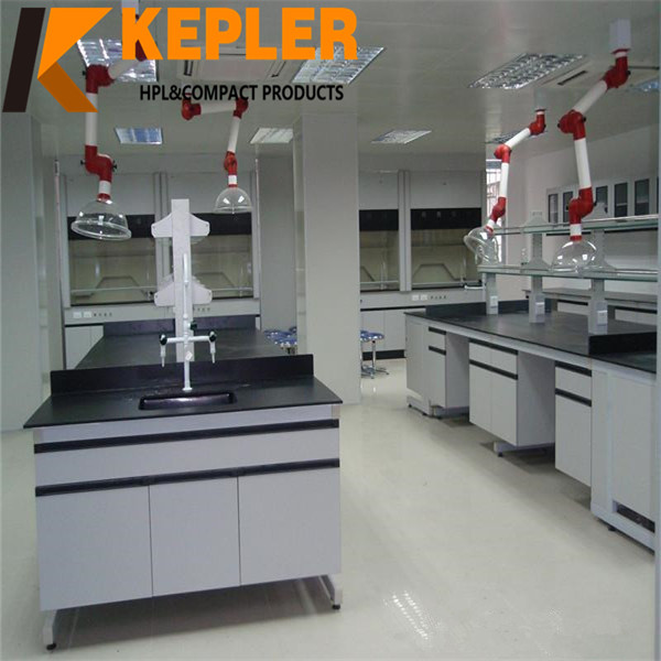 Kepler hpl physics laboratory equipment work bench phenolic resin worktop