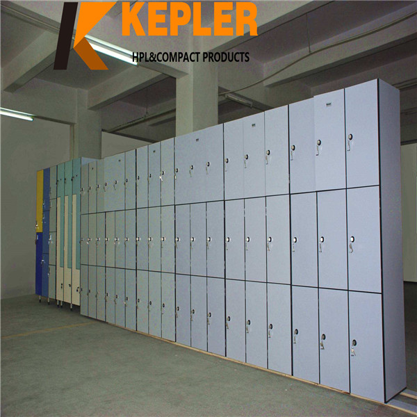 Kepler customize waterproof rich color phenolic compact laminate hpl locker