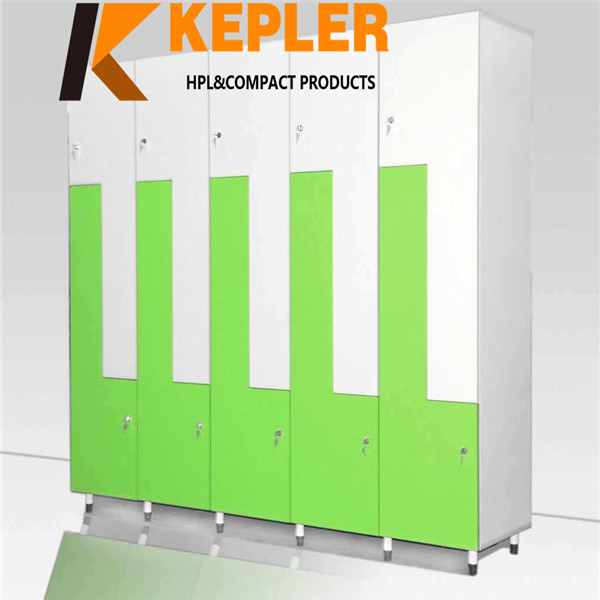 Kepler customize Z shape waterproof rich color phenolic compact hpl locker