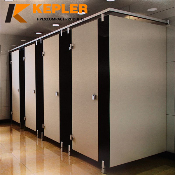 Phenolic Compact HPL Bathroom WC partition/interior HPL board manufacturer