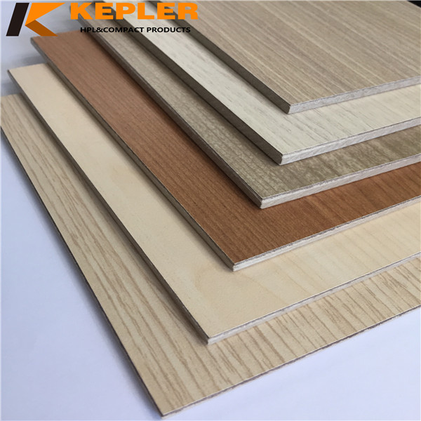 Kepler easy clean and antibiosis wood grain compact HPL hospital wall cladding panel manufacturer