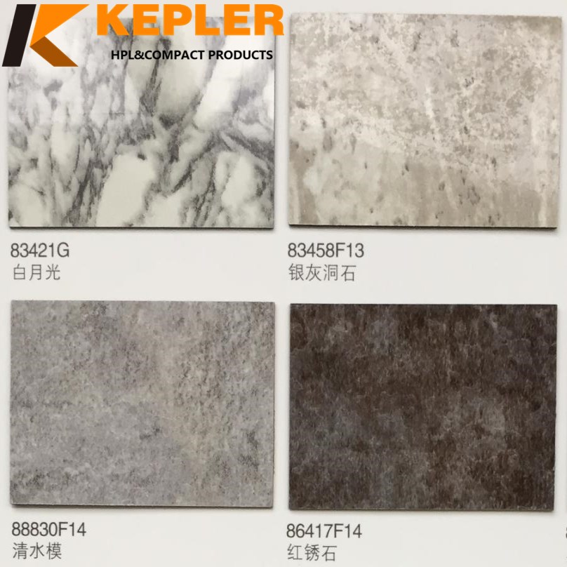 Marble surface finishing high pressure laminate/Decorative furniture hpl sheets