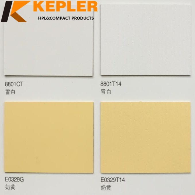 Special surface finishing high pressure laminate/Decorative furniture solid color hpl sheets