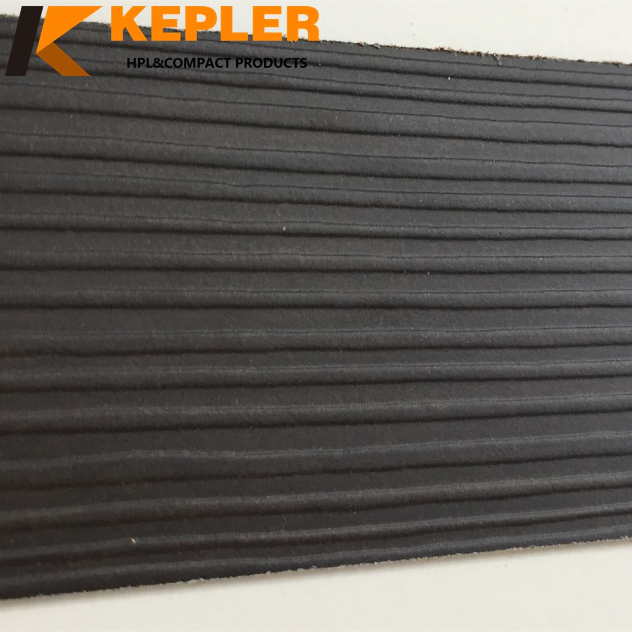 Kepler TH horizontal stripes special surface high pressure laminate hpl formica sheet with wood grain color