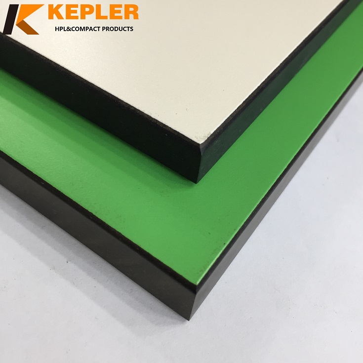 Kepler 12mm 15mm bathroom  toilet cubicle  phenolic compact laminate HPL divider panel manufacturer