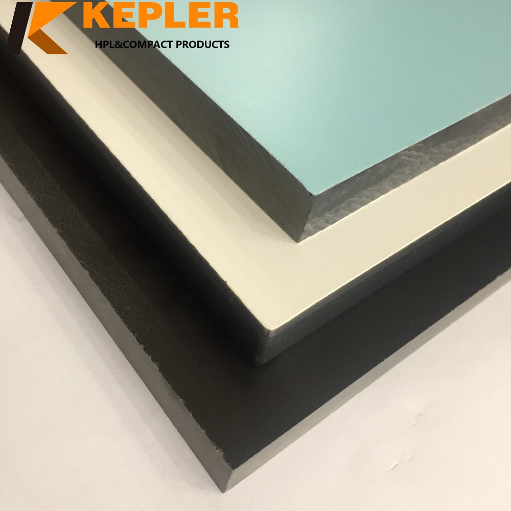 Kepler clean touch antibacterial chemical resistant compact hpl laboratory table top panel manufacturer