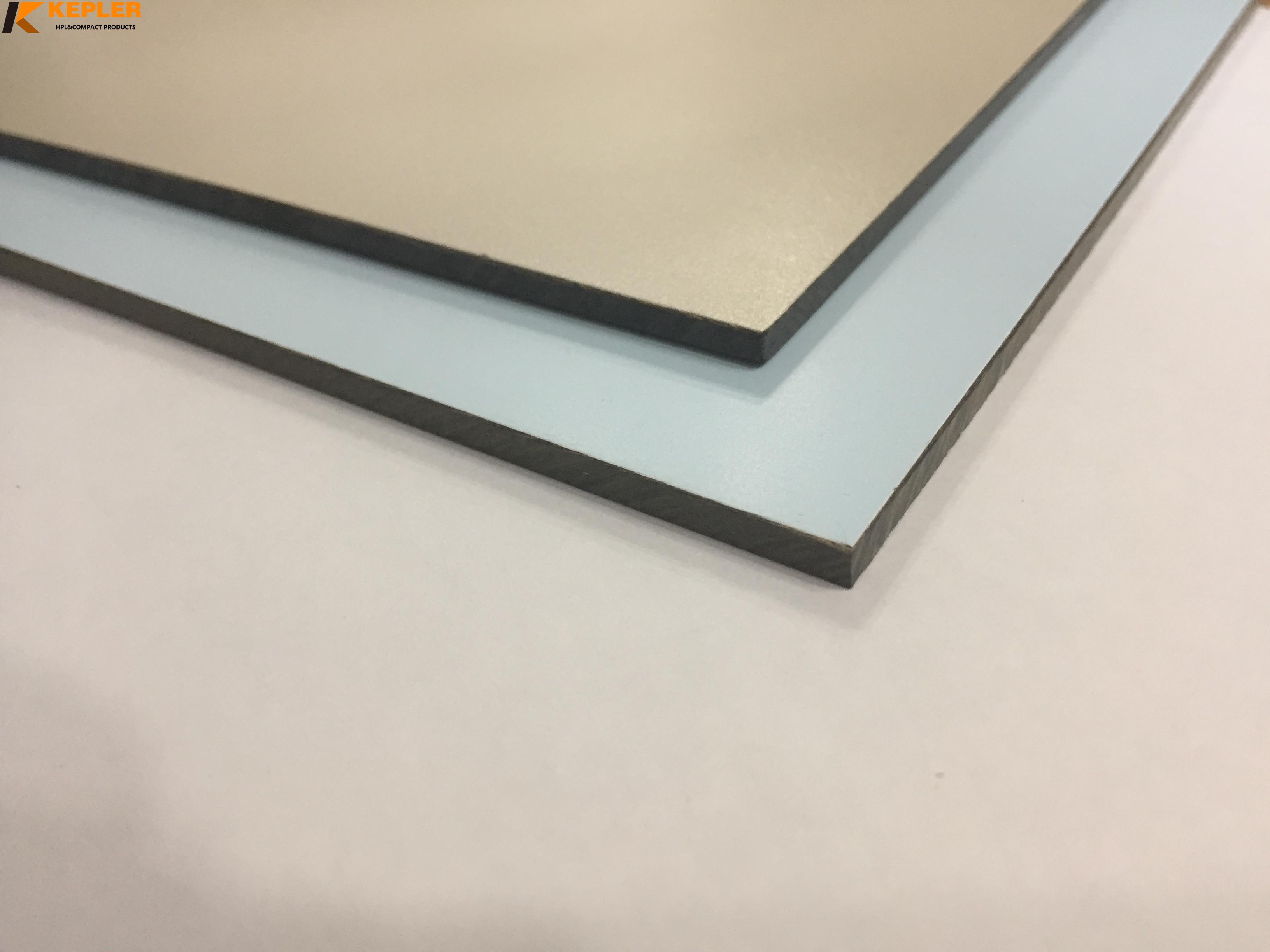 Kepler professional manufacture of 4mm hpl compact laminate board in China