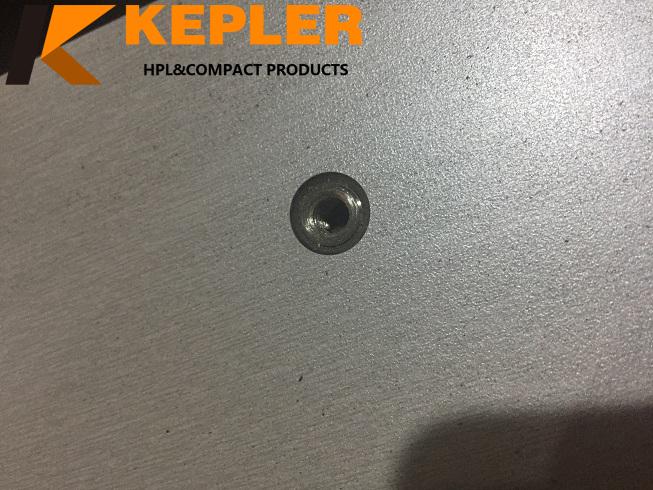 Kepler 13mm thickness high glossy shine writable phenolic compact laminate hpl countertop table top board manufacturer