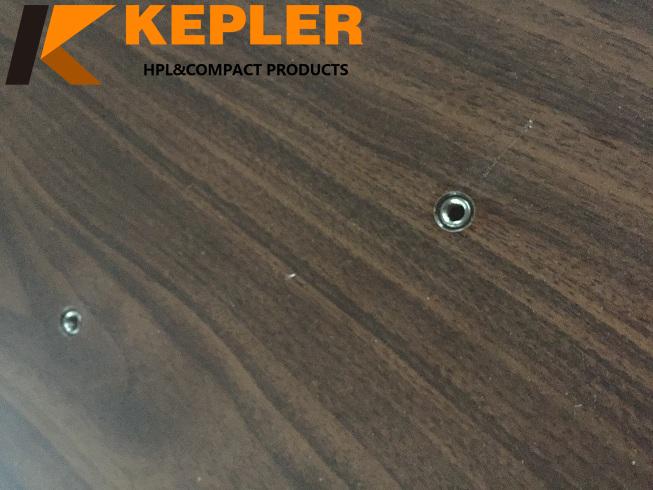Kepler fireproof eco-friendly 12mm 13mm phenolic compact hpl board for outdoor table top