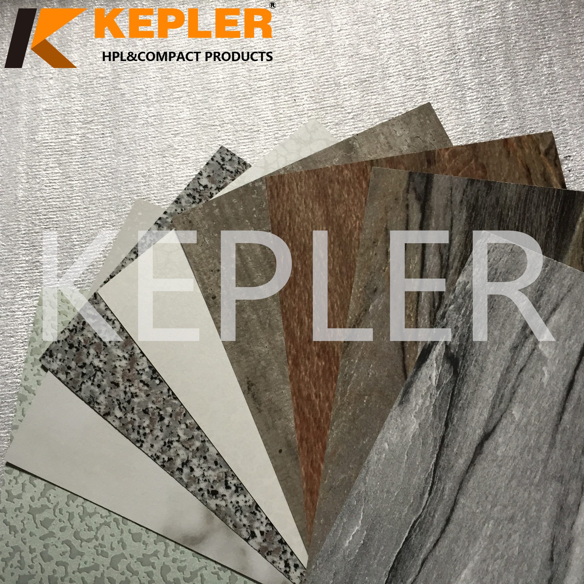Kepler Factory Direct Decorative Furniture Stone HPL High Pressure Laminate Sheets