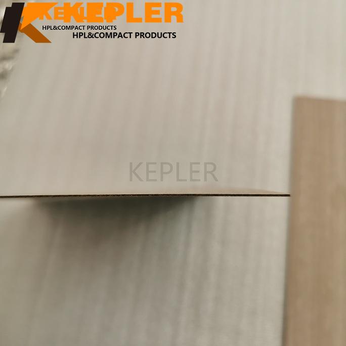 Kepler HPL High Pressure Laminate Fireproof Board Compact Laminate Sheet Wood Grain with Naturelle Wood Grain Finish 