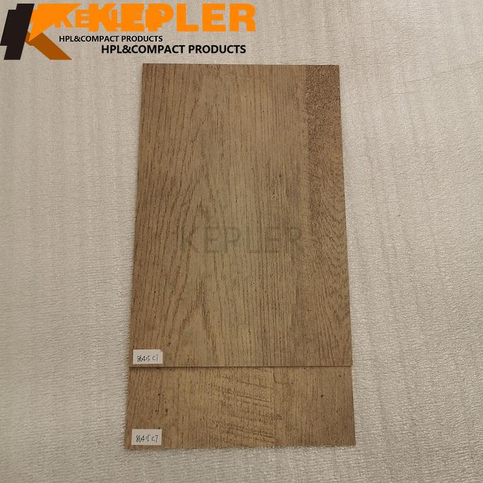  Kepler HPL High Pressure Laminate Sheet Compact Laminate Board Wood Grain with Chalk Finish