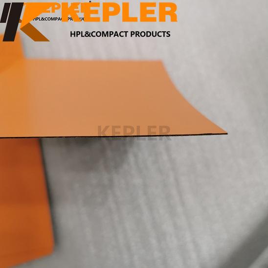 Kepler HPL High Pressure Laminate Sheet Compact Laminate Board Solid Color 8036 with Matt Finish