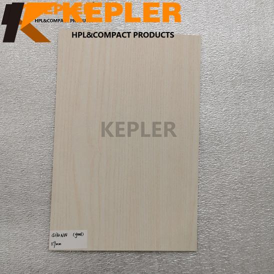 Kepler 0.9mm HPL High Pressure Laminate Sheet Compact Laminate Board Phenolic 4232NW