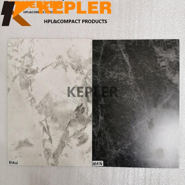 Kepler 0.8mm Marble Design HPL High Pressure Laminate Sheet Compact Laminate Board Phenolic Resin