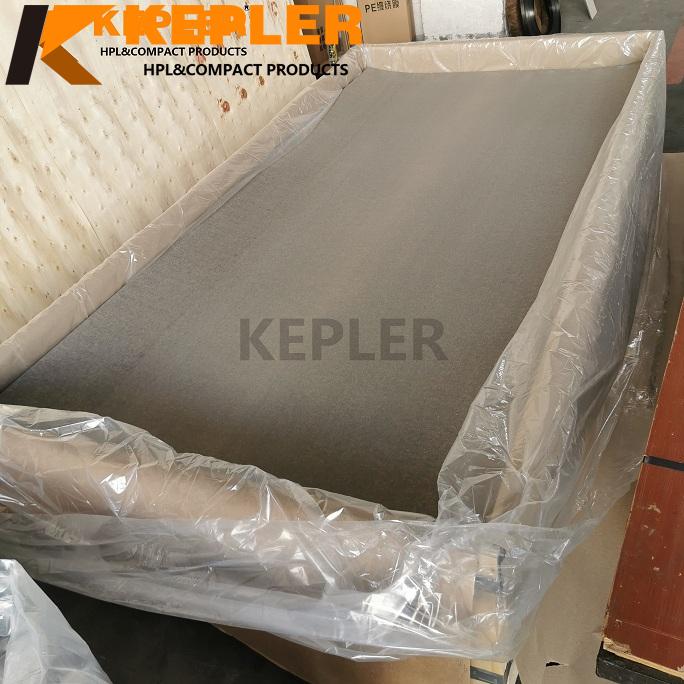 Kepler  HPL High Pressure Laminate Sheet Compact Laminate Board with Plywood Case Package
