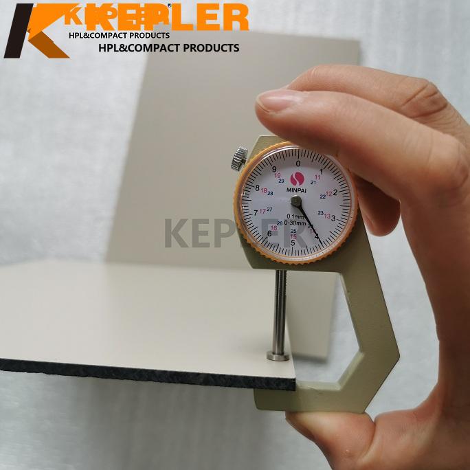 Kepler HPL High Pressure Laminate Sheet Compact Laminate Board 4mm 8929 and 80063