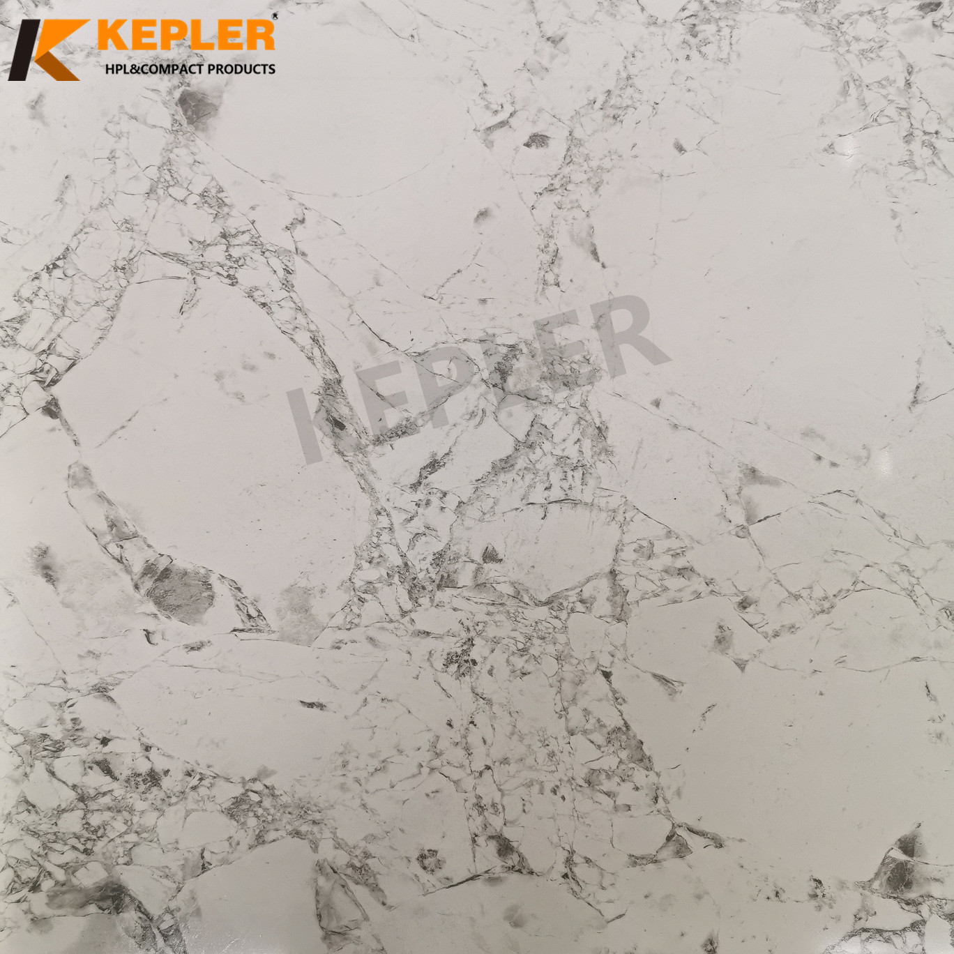 Kepler Marble Design 2mm HPL Compact Board Used in Bathroom