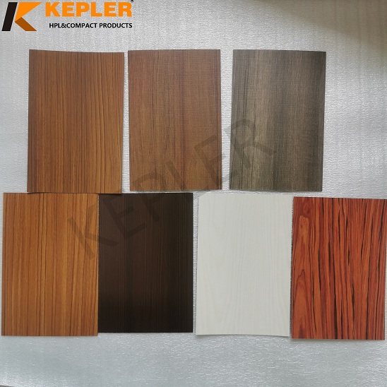 Kepler HPL Compact Laminate Board Teak Design