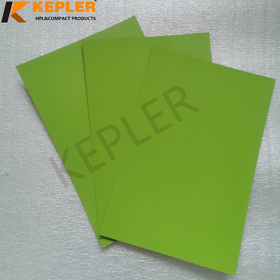 Kepler HPL Compact Laminate Board Soild Green Color