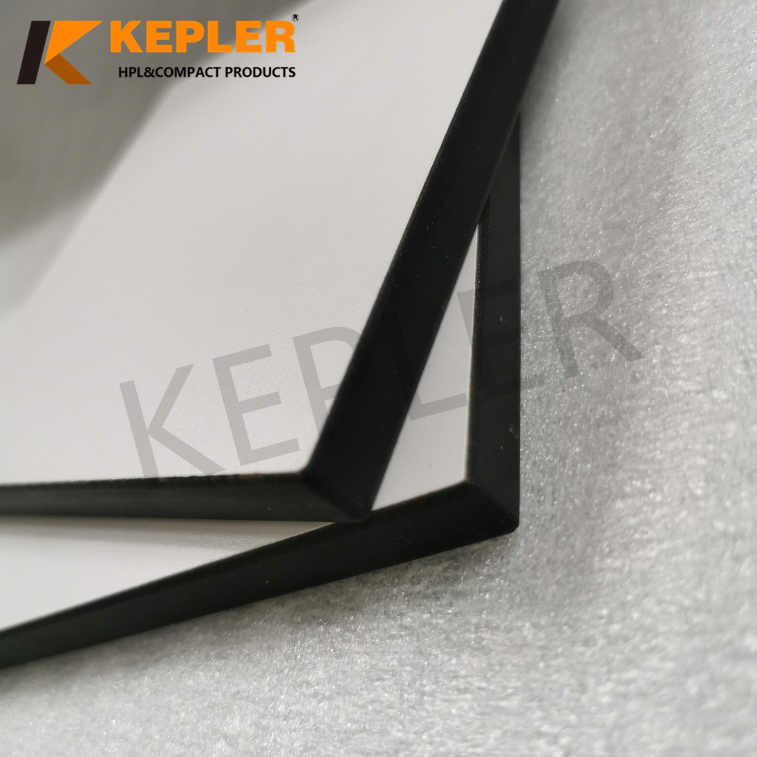 Kepler 13mm White Color HPL Compact Laminate Board