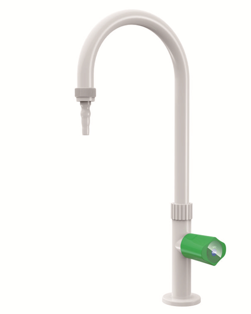 Single outlet lab faucet